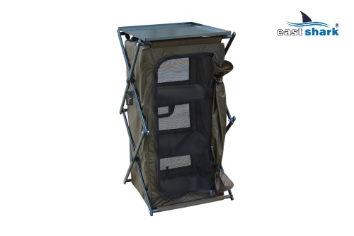 Стеллаж-органайзер кемпинговый / походная кухня EastShark HYL 032 3 полки