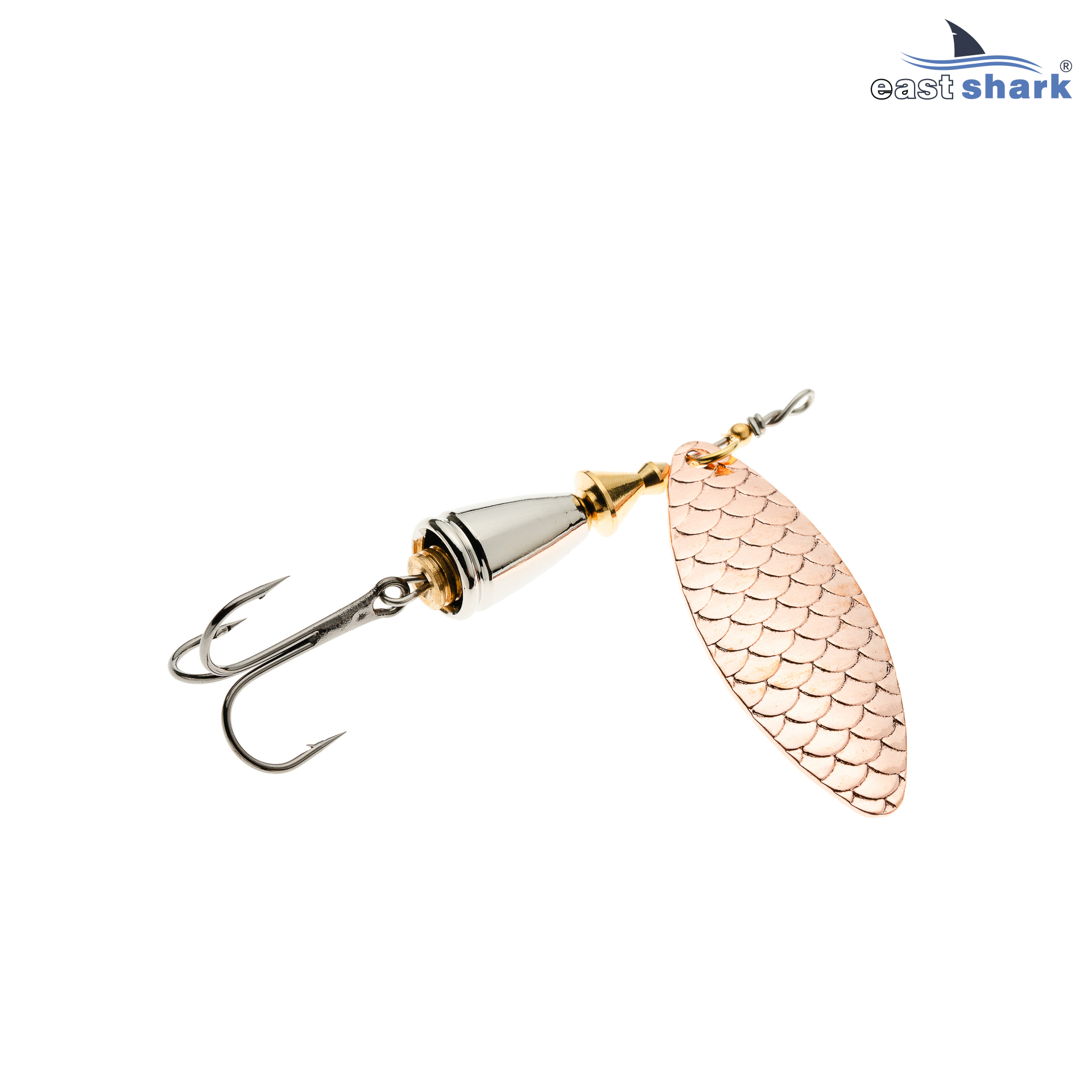 3002 Блесна вращающаяся ES Long Chip Accoustic №1 45mm 6g #008