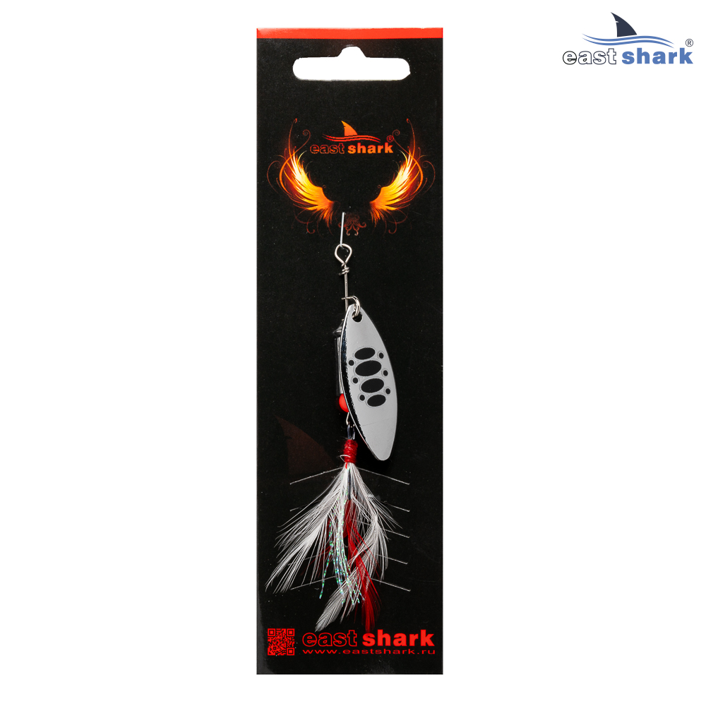 Блесна вращающаяся (уп./5шт.) EastShark Zander размер-1 col.#510