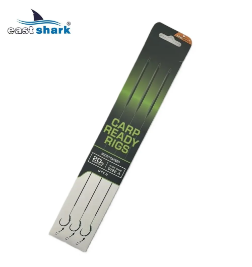 Поводки EastShark уп./3шт. TEFLON Curve №4