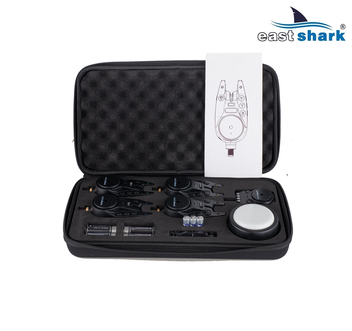 Набор сигнализаторов с пейджером EastShark SP-58 Flashligth (4+1+1)