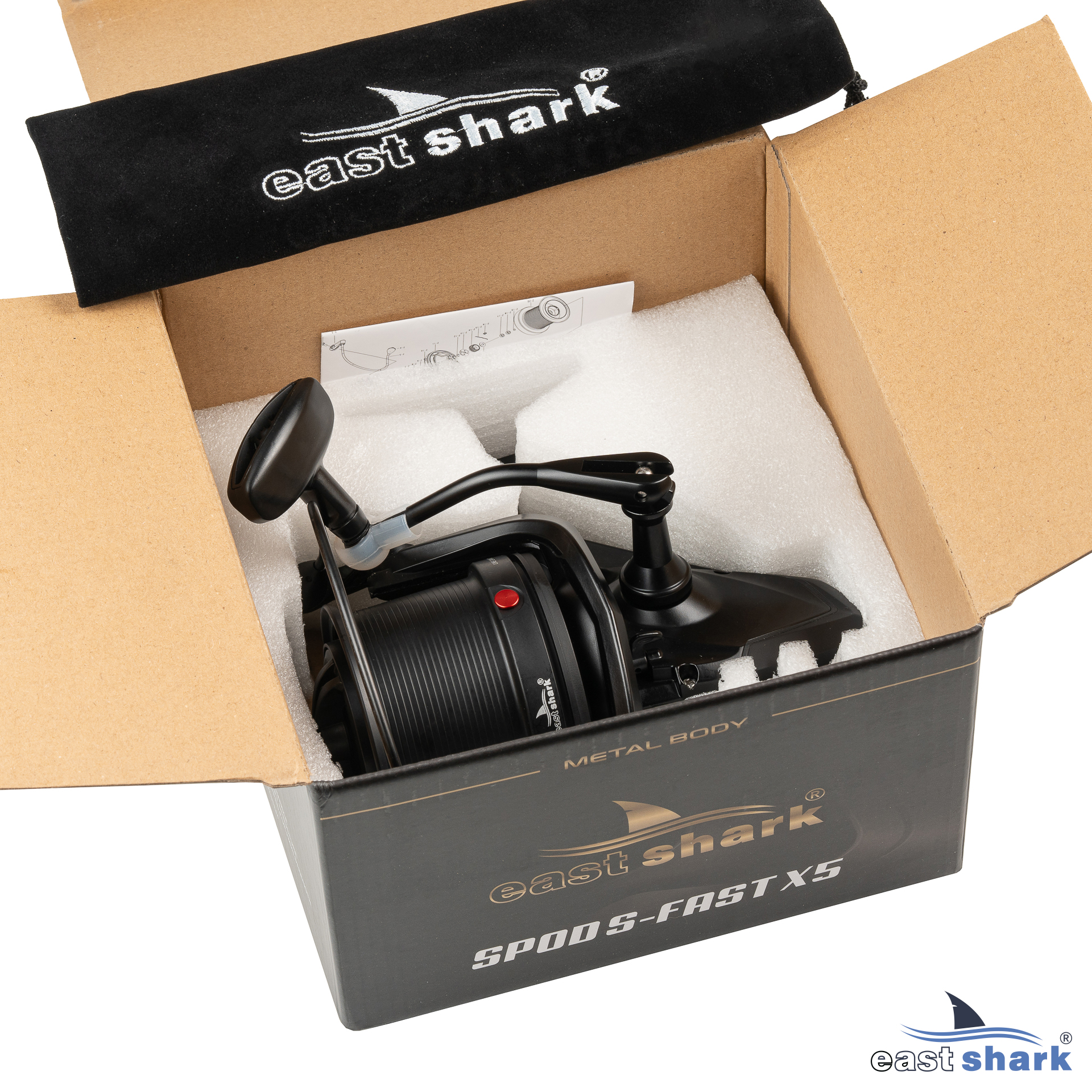 Катушка EastShark Spod S-fast X5 12000