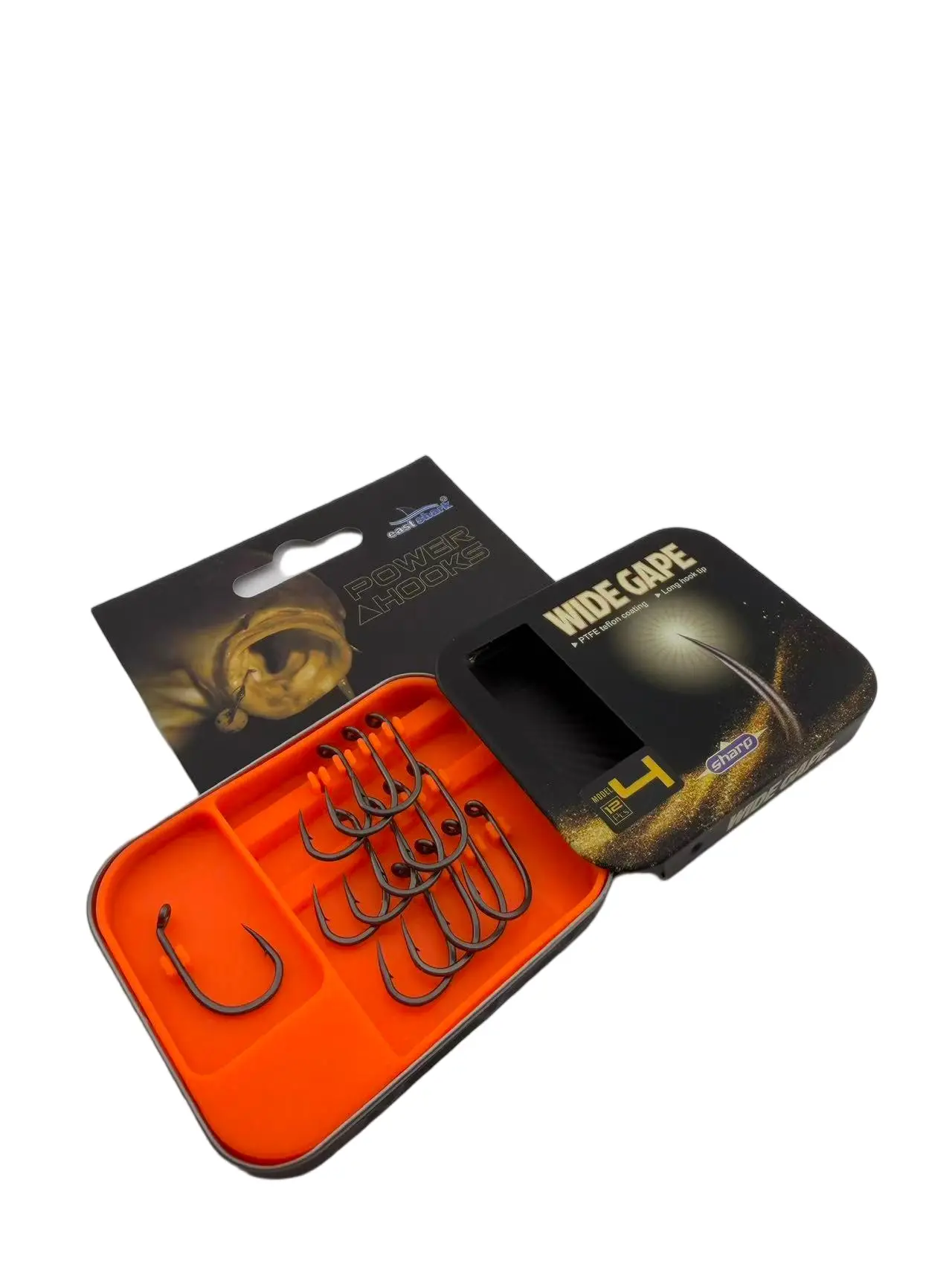 Крючки тефлон ES 2026 WIDE GAPE № 2 (12шт)