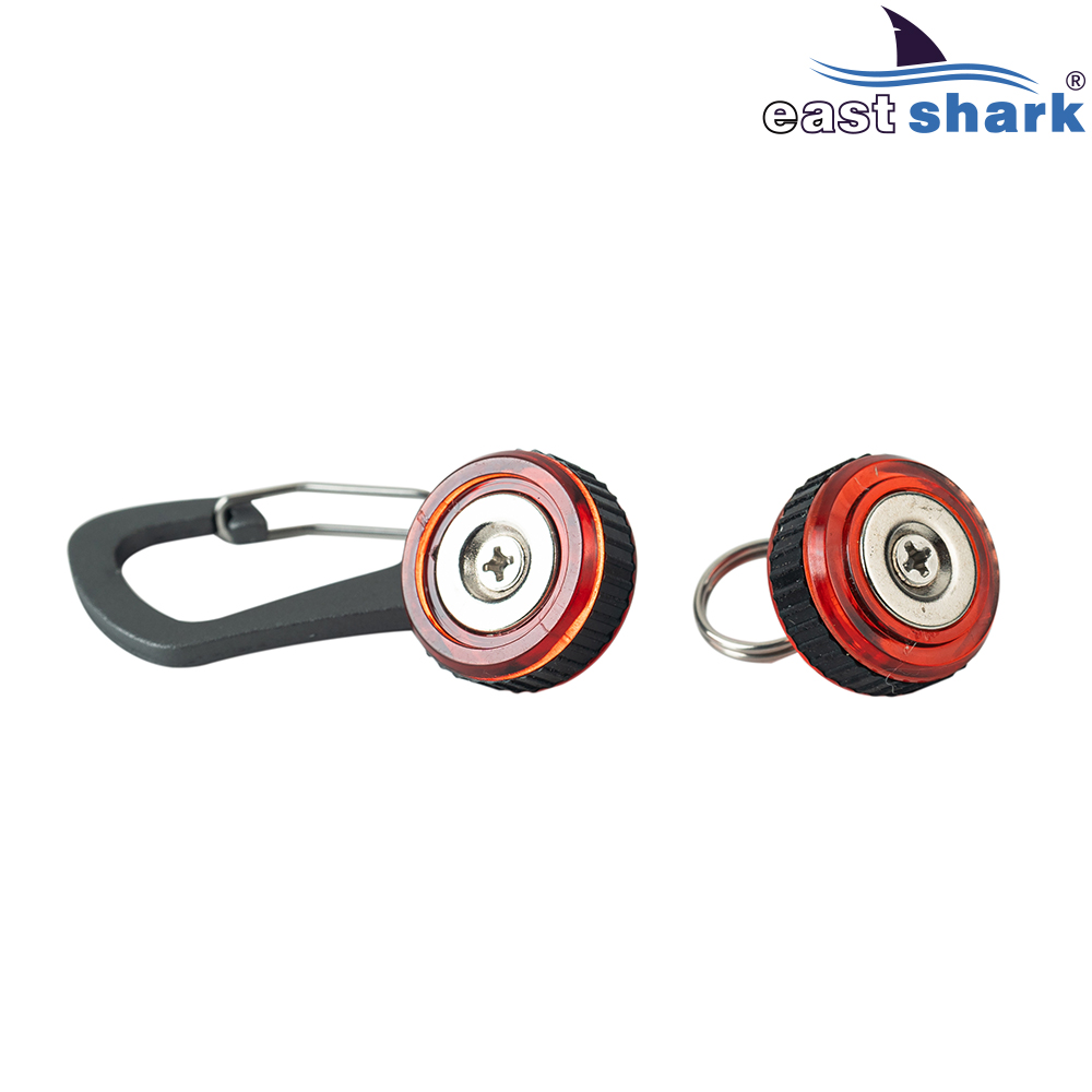 Поясной карабин EastShark (магнитный) MB-CLGK-02 красный