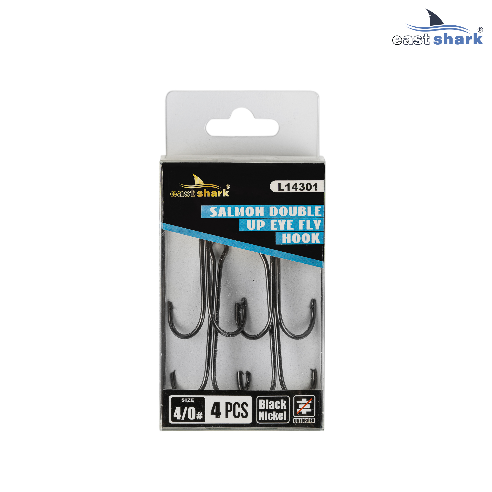 Крючок двойной EastShark Double Hook №4/0 (уп.4 шт)