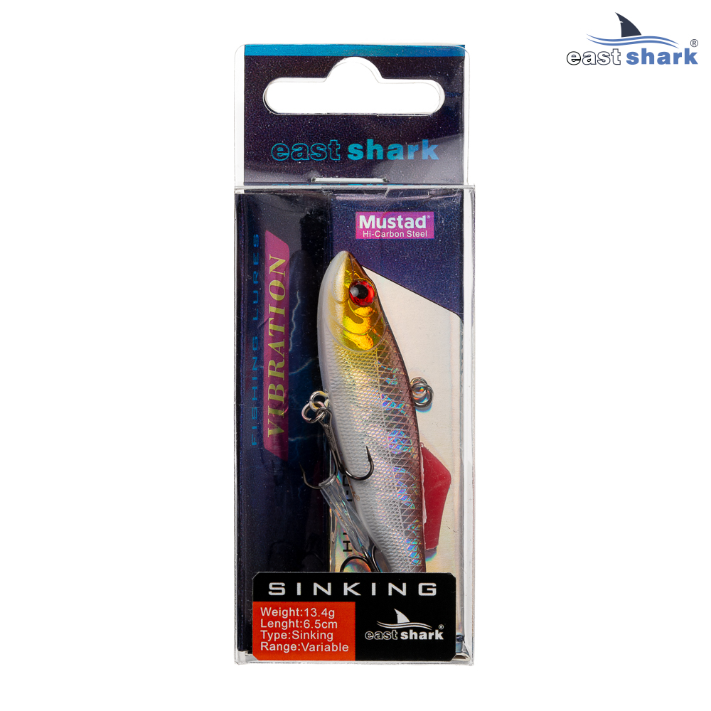 Воблер EastShark Vib 6.5см. 13.4г. Variable col.#001