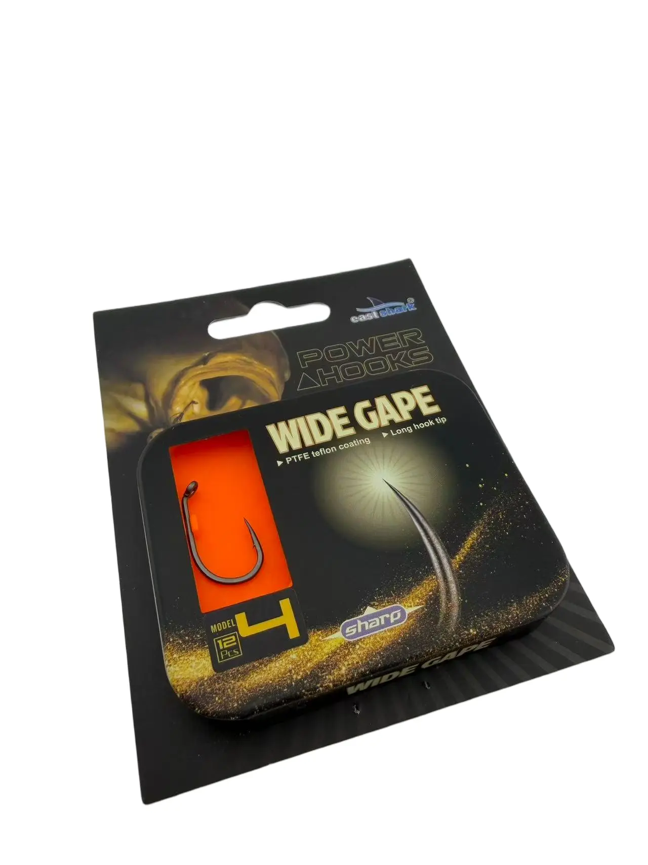 Крючки тефлон ES 2026 WIDE GAPE № 2 (12шт)