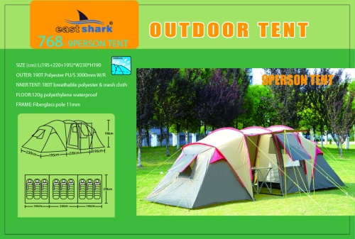 Палатка ES 768 - 9 person tent