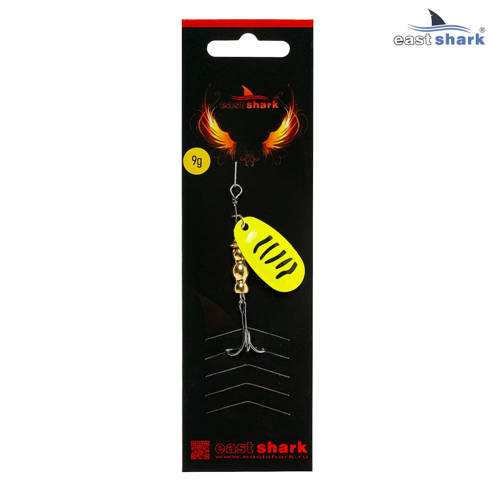 Блесна вращающаяся (уп./5шт.) EastShark Screw размер-4 (9 грамм) col.#799